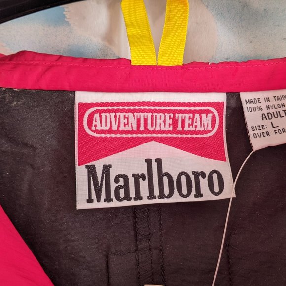 Vintage Marlboro Adventure Team windbreaker Size L - Picture 6 of 6
